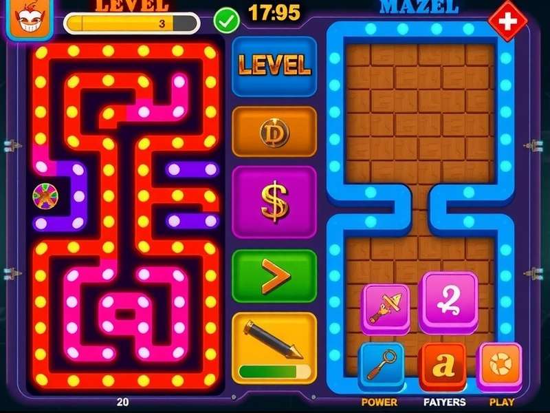 Desi Maze Guru level progression and customization options